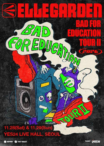ELLEGARDEN, Bad For Education Tour Ⅱ 포스터