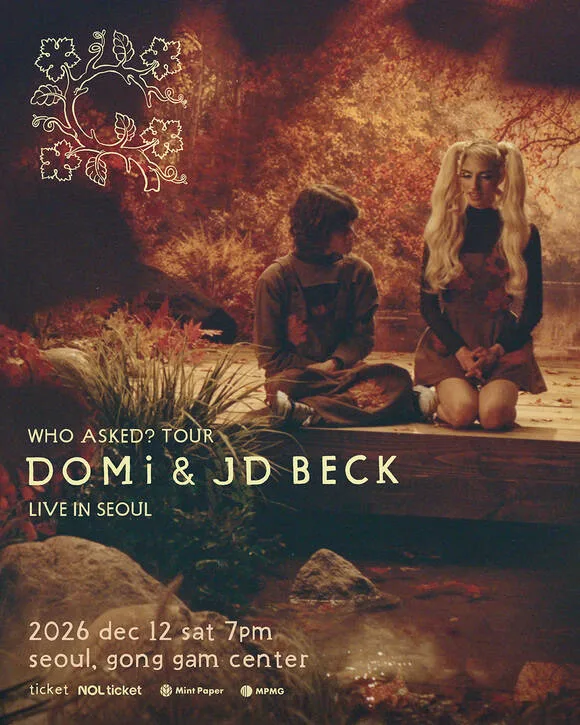 DOMi & JD BECK - WHO ASKED? TOUR [서울] 포스터
