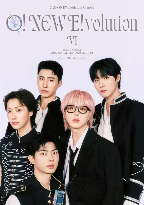 ONEWE 6th Live Concert: O! NEW E!volution VI 공식 포스터